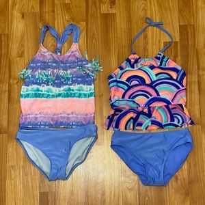Set of 2 Girl’s Bathing Suits (10/12)